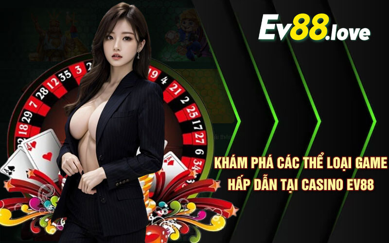 Casino EV88 - Làm Giàu Nhanh Chóng Tại Sảnh Casino EV88 Com 3 Khám phá các thể loại game hấp dẫn tại Casino EV88